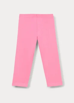 Leggings Capri in jersey di cotone stretch bambina