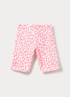 Leggings corti stretch bambina