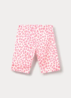 Leggings corti stretch bambina