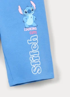 Leggings Disney corti fit slim in jersey di cotone stretch bambina