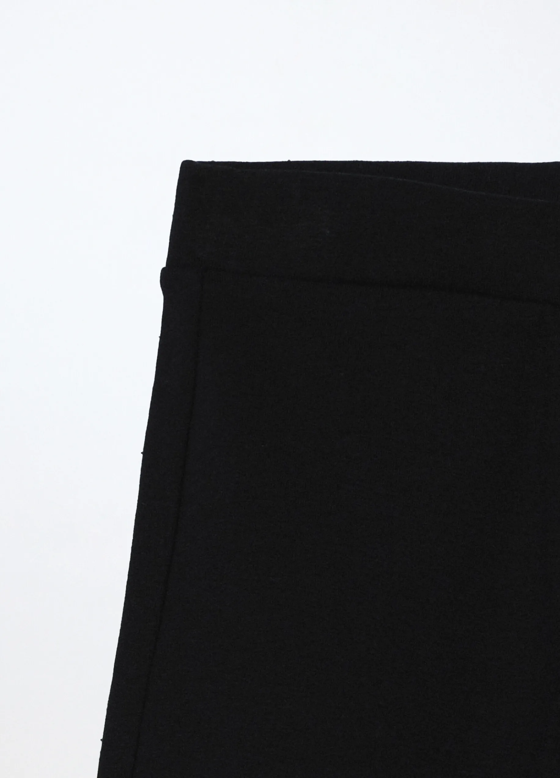 Leggings flare fit in cotone fleece stretch bambina
