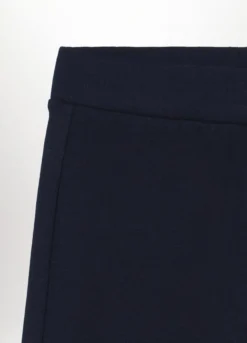 Leggings flare fit in cotone fleece stretch bambina