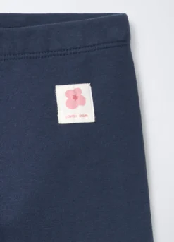 Leggings in cotone garzato stretch Fit Slim bambina