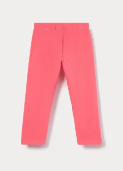 Leggings in jersey di cotone stretch bimba