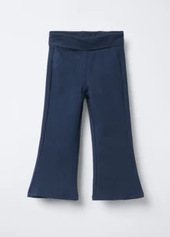 Leggings in jersey di cotone stretch Flare Fit bimba