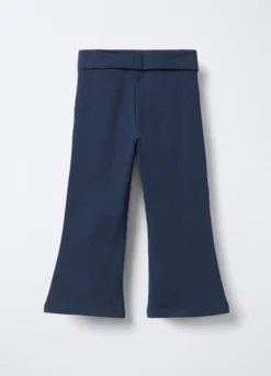 Leggings in jersey di cotone stretch Flare Fit bimba