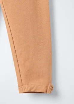 Leggingsin jersey di cotone stretch Fit Slim bimba