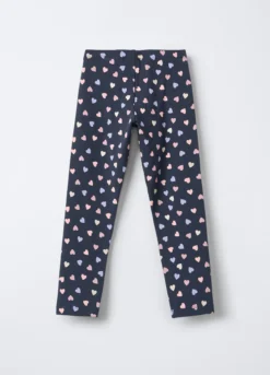 Leggings in jersey di cotone stretch Fit Slim bambina