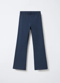 Leggings in jersey di cotone stretch Flare Fit bambina