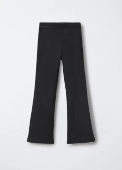 Leggings in jersey di cotone stretch Flare Fit bambina