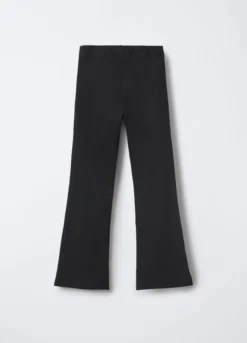 Leggings in jersey di cotone stretch Flare Fit bambina