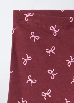 Leggings in jersey di cotone stretch Fit Slim bambina