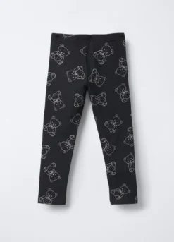 Leggings in jersey di cotone stretch Fit Slim bambina