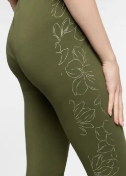 Leggings slim fit in jersey stretch donna