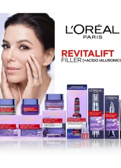 L'Oréal Paris Contorno Occhi Revitalift Filler, Azione Antirughe Rivolumizzante con Acido Ialuronico Concentrato, 15 ml.