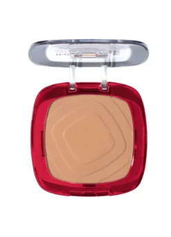 L'Oréal Paris Fondotinta compatto Infaillible 24H Fresh Wear, Formula in Polvere a Lunga Tenuta, Mask-Friendly, Low-Transfer e Waterproof, Copre come un fondotinta e opacizza come una polvere, 220 Sable/Sand.