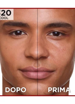L'Oréal Paris Fondotinta Infaillible 32H Matte Cover, Make-Up dal Finish Matte Copertura Totale sulla Pelle, 320 Caramel, 30 ml.
