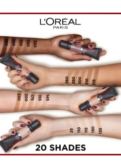 L'Oréal Paris Fondotinta Infaillible 32H Matte Cover, Make-Up dal Finish Matte Copertura Totale sulla Pelle, 200 Sable Doré, 30 ml.