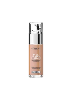 L'Oréal Paris Fondotinta Liquido, Idratazione 24H, Per Tutti Tipi di Pelle, Incarnato dal Colorito Naturale e Uniforme, Formula con Acido Iauluronico, Accord Parfait, 30 ml, 3.5D Golden Peach.