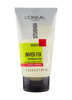 L'Oréal Paris Gel per Capelli Studio Line Invisi Fx Gel Fondant, Fissaggio Iper-forte, 150 ml.