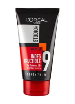 L'Oréal Paris Gel per Capelli Studio Line Indestructible, Gel Estremo 48h, 150ml.