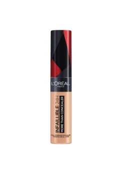 L'Oréal Paris Infaillible 24h More Than Concealer, Correttore liquido a lunga tenuta, 327 Cachemire.