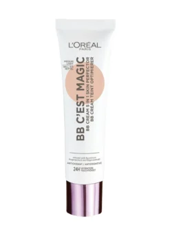 L'Oréal Paris MakeUp BB Cream C'est Magique, Crema Colorata Idratante e Uniformante, 03 Medium Light, 30 ml.