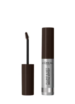 L'Oréal Paris Mascara Sopracciglia Brow Artist Plump&Set, Formula Waterproof No Transfer, Sopracciglia Piene e Definite, Smudge-Proof, 109 Dark Brunette.