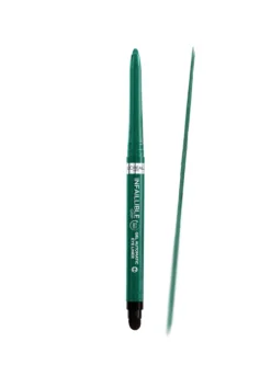 L'Oréal Paris Matita Automatica in Gel Infaillible 36H Grip Liner, Tratto Sfumabile a Lunga Tenuta, Waterproof, Formula in Gel, Tonalità: 08 Emerald Green.