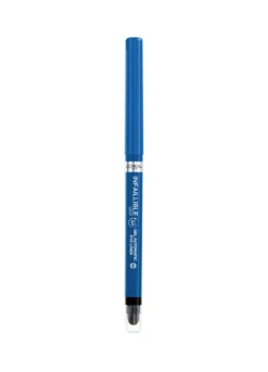 L'Oréal Paris Matita Automatica in Gel Infaillible 36H Grip Liner, Tratto Sfumabile a Lunga Tenuta, Waterproof, Formula in Gel, Tonalità: 06 Electric Blue.