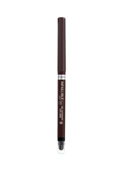 L'Oréal Paris Matita Automatica in Gel Infaillible 36H Grip Liner, Tratto Sfumabile a Lunga Tenuta, Waterproof, Formula in Gel, Tonalità: 04 Brown Denim.