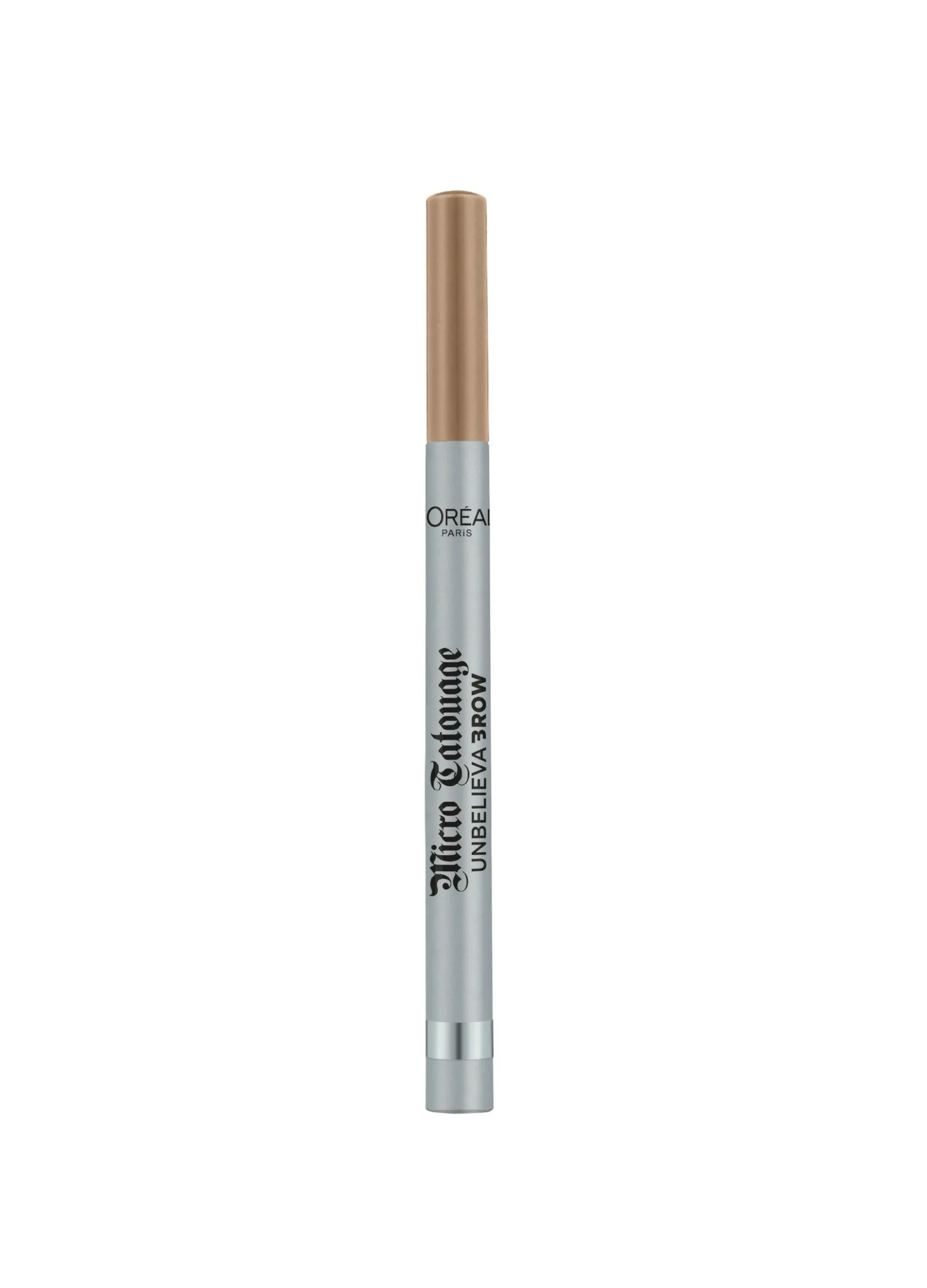L'Oréal Paris Unbelievabrow Micro Tatouage, Pennarello per Sopracciglia, Effetto microblading, Blonde (101).