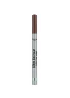 L'Oréal Paris Unbelievabrow Micro Tatouage, Pennarello per Sopracciglia, Effetto microblading, Chatain (104).
