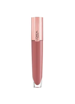 L’Oreal Paris Gloss volumizzante Brilliant Signature, Lucidalabbra a lunga durata, I Heighten, 6,4 ml.
