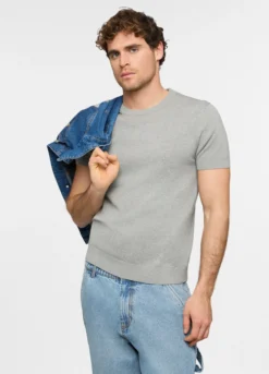 Maglia a maniche corte in cotone uomo