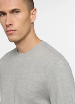 Maglia a maniche lunghe in cotone stretch