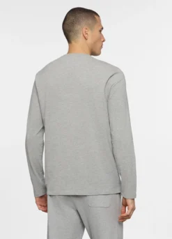 Maglia a maniche lunghe in cotone stretch