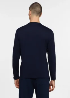 Maglia a maniche lunghe in jersey di cotone
