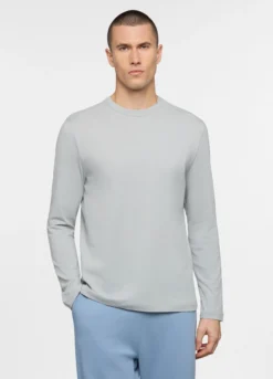 Maglia a maniche lunghe in jersey di cotone