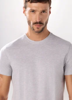 Maglietta intima girocollo in misto cotone uomo