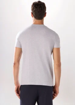 Maglietta intima girocollo in misto cotone uomo