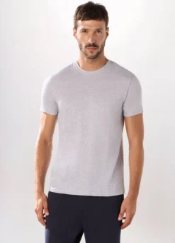 Maglietta intima girocollo in misto cotone uomo