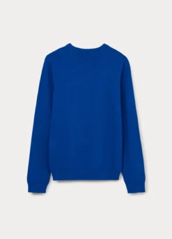 Maglione tricot girocollo in puro cotone ragazzo