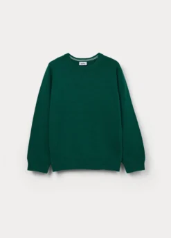Maglione girocollo tricot in puro cotone bambino