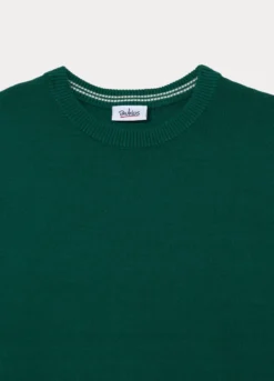 Maglione girocollo tricot in puro cotone bambino