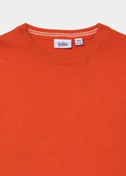 Maglione girocollo tricot in puro cotone bambino