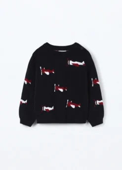 Maglione tricot misto viscosa neonato