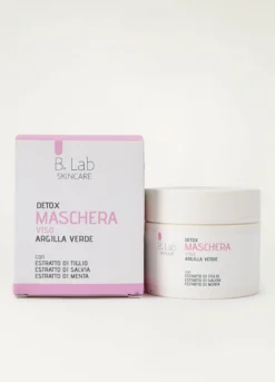 Maschera viso all'argilla verde - Detox