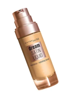 Maybelline New York Fondotinta Dream Satin Liquid, Look Naturale, Effetto Satinato, Miel.