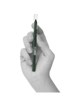 Maybelline New York Tattoo Liner, Matita occhi in gel con effetto tatuaggio, Waterproof e tenuta fino a 36h, 932 Intense Green.